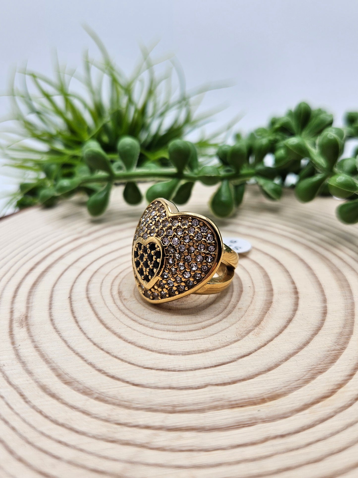 Gold Heart Ring