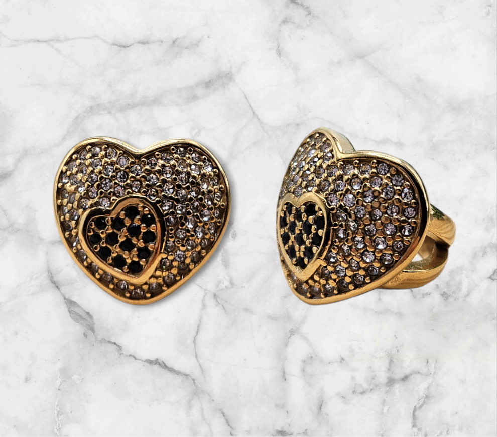 Gold Heart Ring