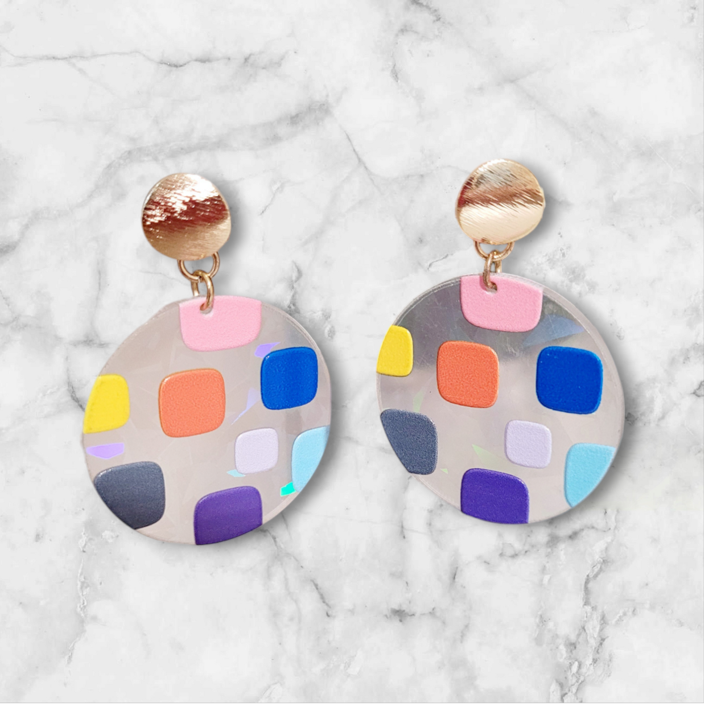 Sphere Multicolor Earrings