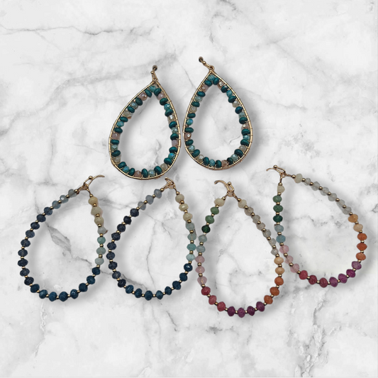 Multicolor Stones Earrings