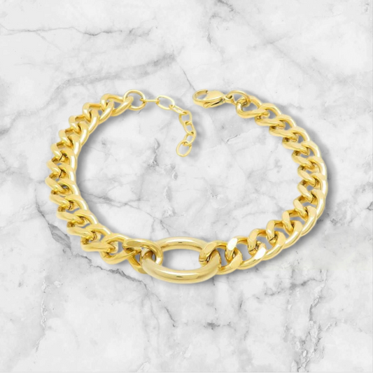 Gold Chain Bracelet